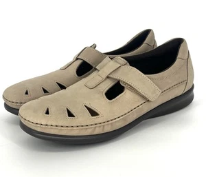 Mocassino SAS Roamer slip on donna TG 12 scarpe pelle salvia comode regolabili - Foto 1 di 9