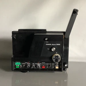 Proyector de película Chinon Sound 7500 8 mm RARO ~ Sin cable de alimentación / SIN PROBAR - Imagen 1 de 14