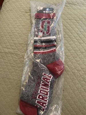 Calcetines cortos jaspeados de 5 estrellas de los Stanford Cardinals de la NCAA para hombre talla grande Foto 1 de 4