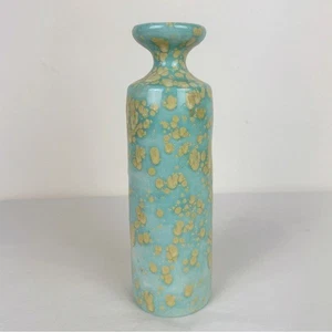 Barbara Mann Vintage Speckled Ceramic Vase - Picture 1 of 7