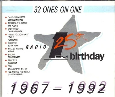 Radio 1's 25th Birthday-32 Ones ... - Radio 1's 25th Birthday-32 Ones... CD B8VG - Bild 1 von 2