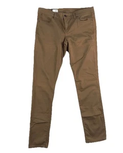 GAP 1969 Womens Always Skinny Chino Pants 31/12 Stretch Mid Rise Caramel Brown - Picture 1 of 7