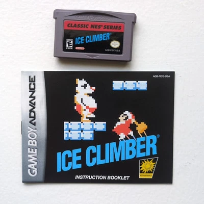 Ice Climber Classic Nintendo NES Series GBA Gameboy Advance W/ Manual - Image 1 of 4