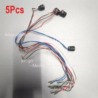 5Pcs Joystick Push Button Set 2 Line/3 Line 635-8205 for Caterpillar 336GC 330GX - Image 1 of 4