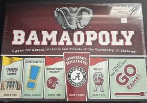 University of Alabama Bamaopoly NEW SEALED Monopoly Board Game - Picture 1 of 2