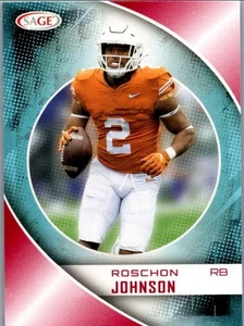 2023 SAGE HIT #32 Roschon Johnson Red Texas Longhorns - Picture 1 of 2
