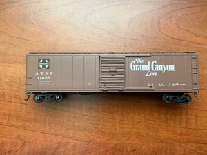 Vintage Athearn HO Scale 50 Ft Santa Fe Grand Canyon Map Boxcar w/ Kadees - Bild 1 von 4