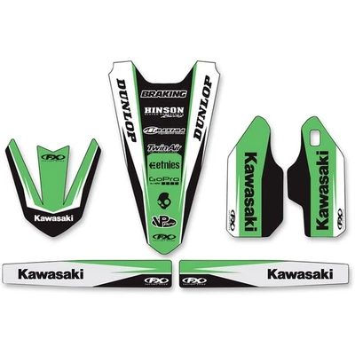 Kit de molduras Effex de fábrica gráfico para Kawasaki 19-50120 Foto 1 de 4