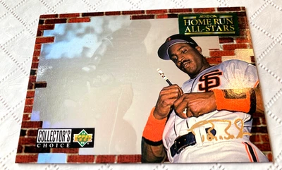 Upper Deck Collector's Choice Barry Bonds All-Star 1994 #HA3 Gold Foil Signature Foto 1 de 2