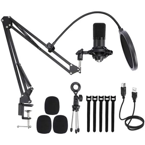 Condenser Microphone Set,for Computer Podcast Microphones,Games,with Voice9557 - Afbeelding 1 van 8