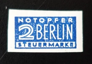 ALLEMAGNE - OCCUPATION FRANÇAISE - RHÉNO PALATIN et WURTEMBERG TIMBRE IMPÔT (1) - Imagen 1 de 2