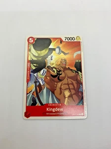 One Piece "KINGDEW" #OP02-006 Paramount War English Card - Bild 1 von 2