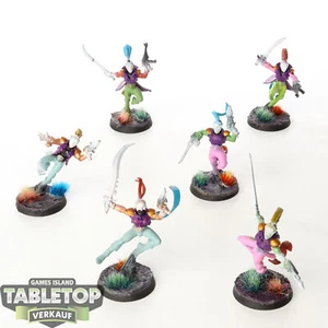 Craftworlds - 6 Harlequin Troupe - bemalt - Bild 1 von 1