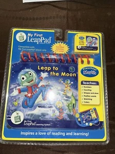 *NEW*Leap Frog: My First Leap Pad - Leap To The Moon Book Cartridge - Pre-K Math - Picture 1 of 2