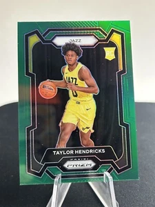 2023-24 Panini Prizm #161 Taylor Hendricks Rookie Green Prizm M844 - Bild 1 von 2