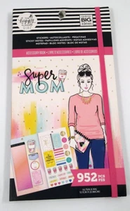 The Happy Planner Super Mom Sticker Accessory Book 952 pc. - Imagen 1 de 8