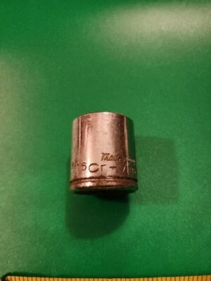 Mastercraft 13/16 soquete vintage Cr-V Tawain 6 pontos - Imagem 1 de 4