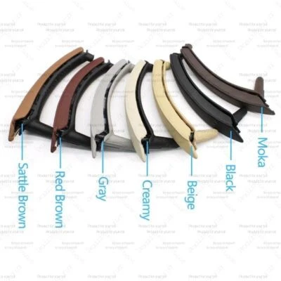 Cubierta de manija de puerta con cuero para BMW X5 E70 X6 E71 E72 2007-2013 Foto 1 de 4