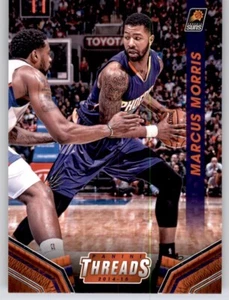 Tarjeta base Suns #127 2014-15 Threads Marcus Morris NBA PWE - Imagen 1 de 2