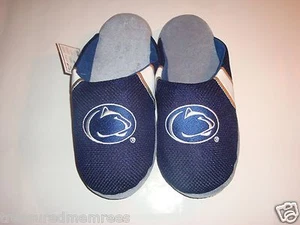 NCAA PSU Penn State Team Jersey Indoor/Outdoor Slippers ~ Size Medium (9-10) - Picture 1 of 12
