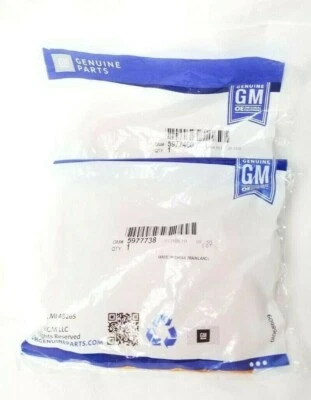 OEM GM 5977460 FRT RH UPR & 5977738 LWR Marker Lamp Lens 94-00 GMC CHEVY Truck - Image 1 of 4