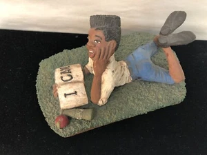 RARE Limited Edition John Solomon Sandridge Sculpture Signed By Artist “I Can” - Picture 1 of 5