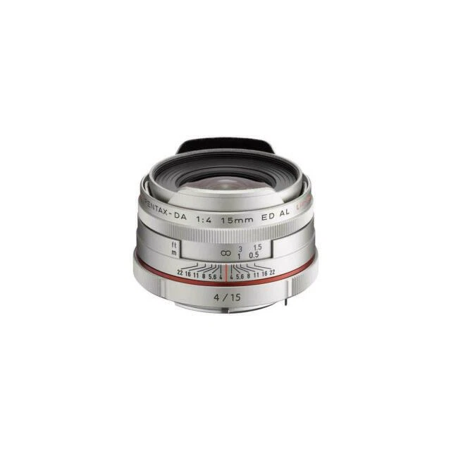 PENTAX DA 15mm F4 ED AL Limited Wide Angle Lens - Silver