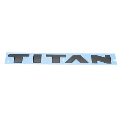 OEM NEW Genuine 2018-2019 Nissan Titan Emblem Badge Nameplate 80892-9FT2A - Image 1 of 3