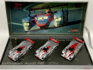 1/43 Minichamps Audi R8 Winner 24 H of Lemans Hattrick 2000,2001,2002 Dealer - Picture 1 of 7