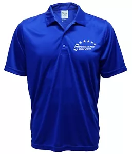 Rideshare Royal Polo REFLECTIVE design,Performance Polo w/ moisture wicking tech - Picture 1 of 4