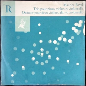 MAURICE RAVEL Trio pour Piano violon et violoncelle LP Condizioni Discrete - Foto 1 di 2