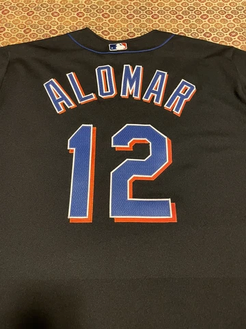 Authentic Majestic MLB Roberto Alomar Jersey Cover