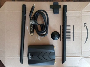 Alfa AWUS036AXML Long Range Dual Band, Wireless USB C - Foto 1 di 3