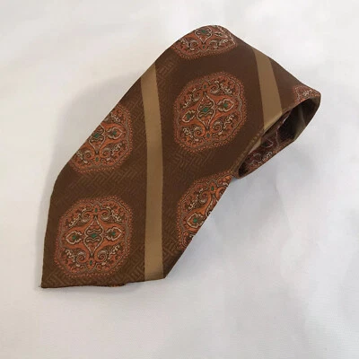 Corbata de seda Oleg Cassini de Birmania para hombre (T3) Foto 1 de 4