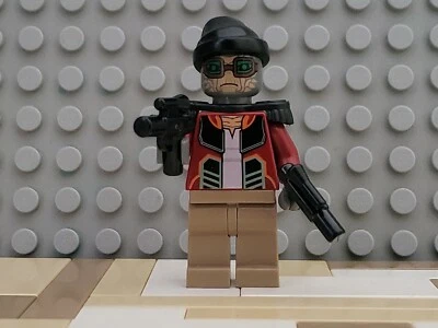 Minifigura LEGO Hondo Ohnaka - 7753 Star Wars Weequay - Tanque pirata - Imagem 1 de 3