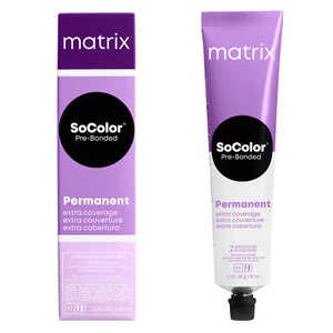 MATRIX So Colour / Socolor EXTRA COVER permanent Hair ColourFull Range Avilable - Picture 1 of 2