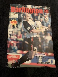 2003 Darlington  V  Hull City  Football  Programme - Picture 1 of 2