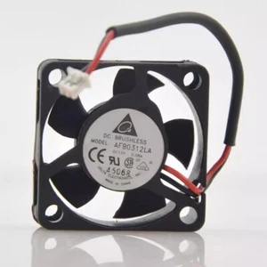 Delta AFB0312LA 3010 DC12V 0.08A 3CM 2-Pin Mute Cooling Fan - Picture 1 of 2