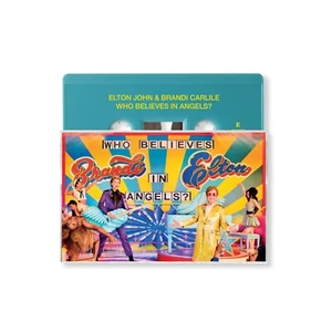 Elton John Brandi Carlile Who Believes In Angels? Ltd Edition Sea Green Cassette - Picture 1 of 1