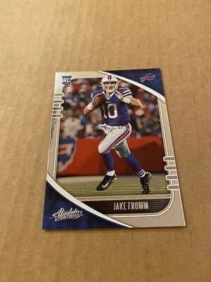 JAKE FROMM 2020 PANINI ABSOLUTE FOOTBALL ROOKIE CARD #143 BUFFALO BILLS NFL RC - Image 1 of 2