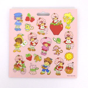 Pegatinas para rascar y oler Strawberry Shortcake 1 hoja arándano nuevo Wildbrain - Imagen 1 de 2