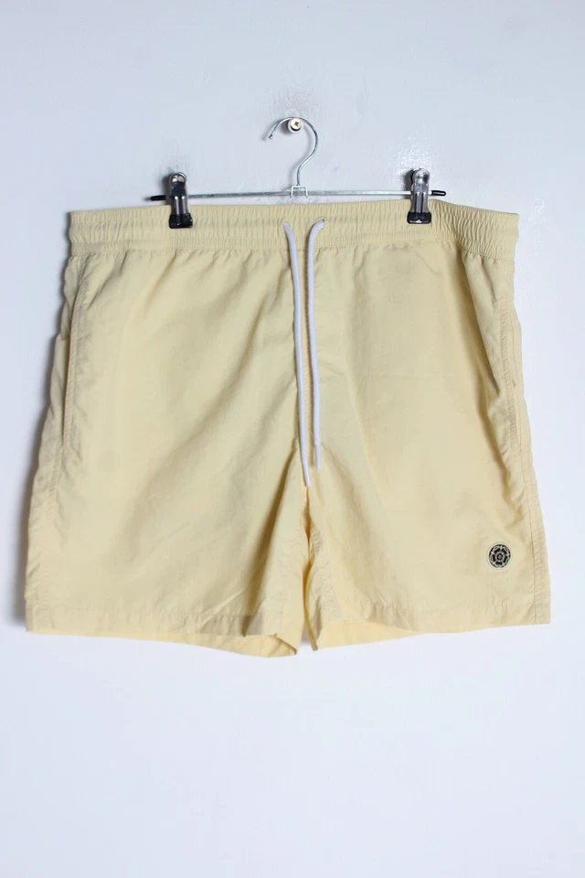 Pantalones cortos de natación Nicholas Deakins para hombre - amarillos - talla mediana M (F11) Foto 1 de 4