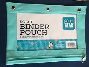 Pen + Gear Brand: Pencil Pouch 3 Ring, Zipper Pencil Pouch Case Binder - New - Picture 1 of 4