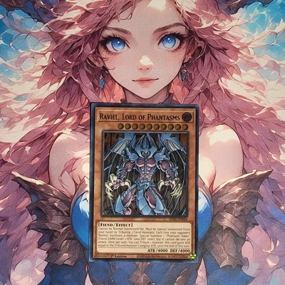 Yugioh - Raviel Lord of Phantasms - SDSA-EN044 - Ultra Rare - 1st Ed - Near Mint - Image 1 of 2