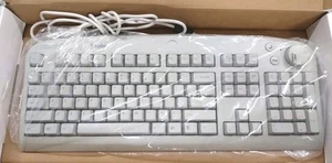 RARE VINTAGE ACER ASPIRE 6511-HA WINDOWS MULTIMEDIA BEIGE USB KEYBOARD DSKB-5 - Picture 1 of 6