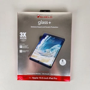 Zagg Invisible Shield Screen Protector For Apple 10.5 Inch Ipad Pro New - Picture 1 of 7