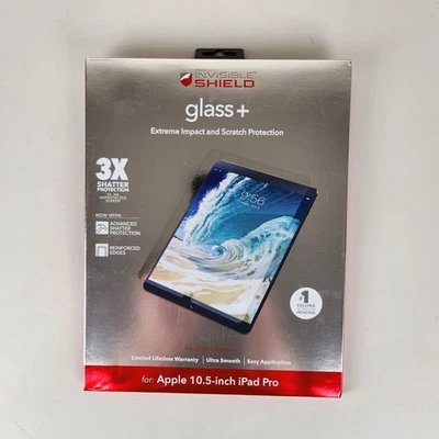 Zagg Invisible Shield Screen Protector For Apple 10.5 Inch Ipad Pro New - Image 1 of 4