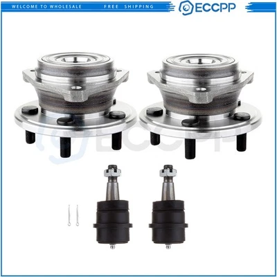 Front Lower Ball Joint with Wheel Hub Bearing For 1997-99 Jeep Cherokee Wrangler Foto 1 de 4