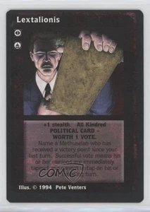 1994 Vampire: The Eternal Struggle - Jyhad 1st Edition Lextalionis 0a2 - Picture 1 of 3
