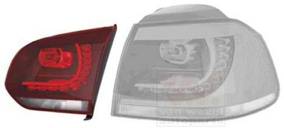 VAN WEZEL Feu arrière pour VW GOLF VI (5K1) Golf VI Cabrio (517) Phare arrière - Photo 1/4